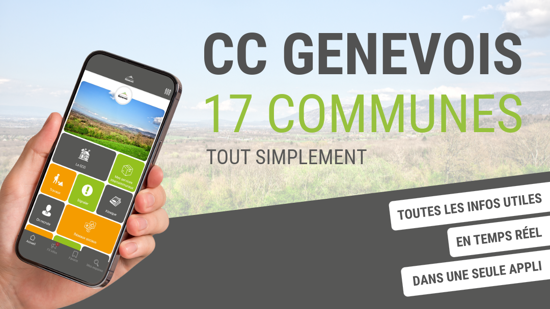 Application mobile CC Genevois | CCGenevois