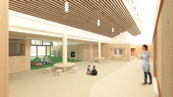Construction d'une crèche publique à Archamps