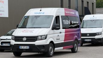 Véhicule TAD Genevois français Mobilités