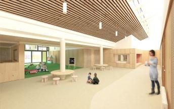 Construction d'une crèche publique à Archamps