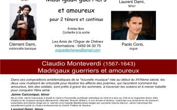 Concert - Claudio Monteverdi_Chênex