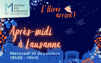 Après-midi à Lausanne_Saint-Julien-en-Genevois