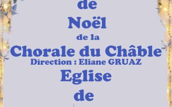 Concert de Noël de la Chorale du Châble_Beaumont