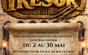 Affiche chasse au trésor