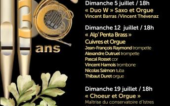 Eglise de Beaumont concerts été 2026