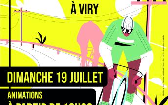 Affiche Tour de France Viry