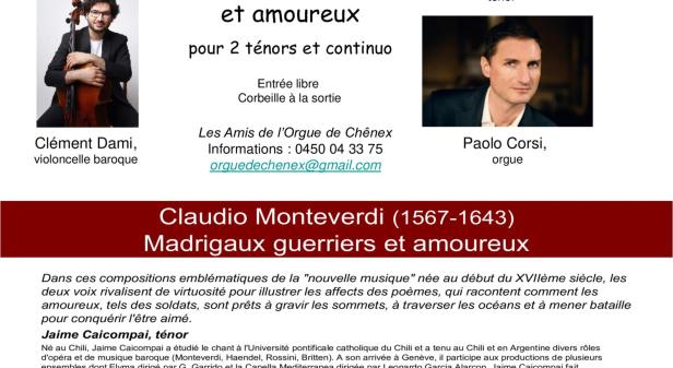 Concert - Claudio Monteverdi_Chênex