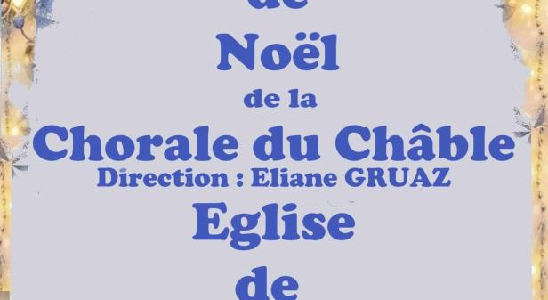 Concert de Noël de la Chorale du Châble_Beaumont