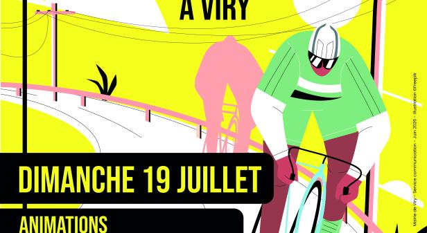 Affiche Tour de France Viry