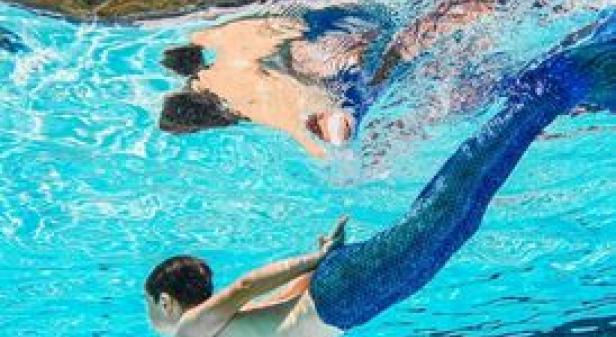 Animation sirène et triton_Neydens
