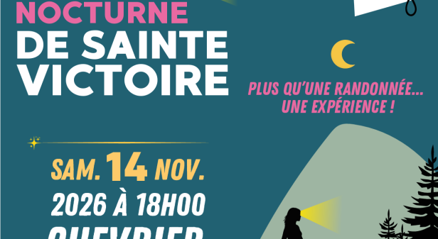 Montée nocturne de Sainte Victoire_Chevrier