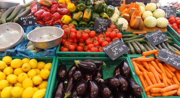 marché légumes