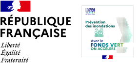 Logo République Française et Fonds vert